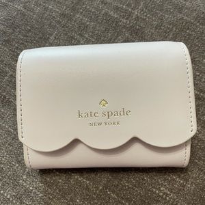 Kate Spade Gemma Small Flap Wallet - White Dove